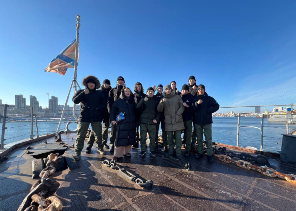 Студент Бурятской ГСХА на борту корвета «Герой Российской Федерации Алдар Цыденжапов»