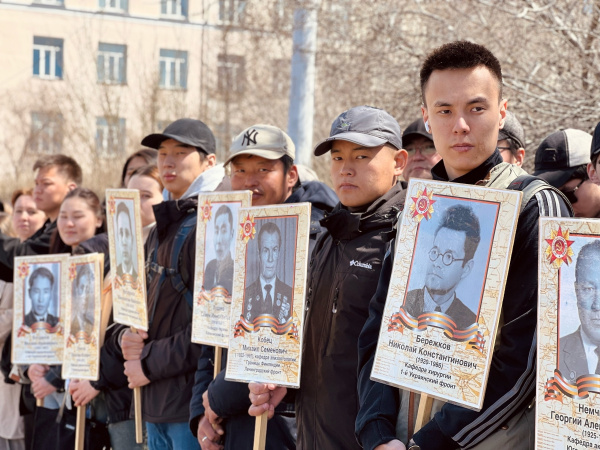 Торжественный митинг, приуроченный к 81-й годовщине Великой Победы