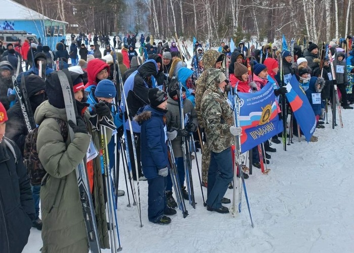 Команда БГСХА заняла третье место среди вузов за массовость на «Лыжне России-2024»