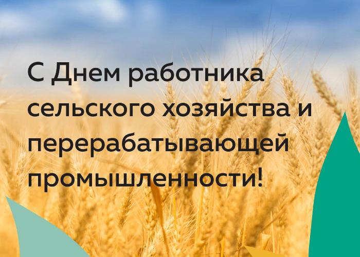 Поздравление ректора Бэликто Цыбикова с Днем работника сельского хозяйства и перерабатывающей промышленности