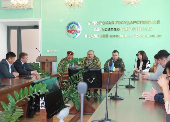 В гостях у Бурятской ГСХА - представители из Старобешевского района Донецкой Народной Республики