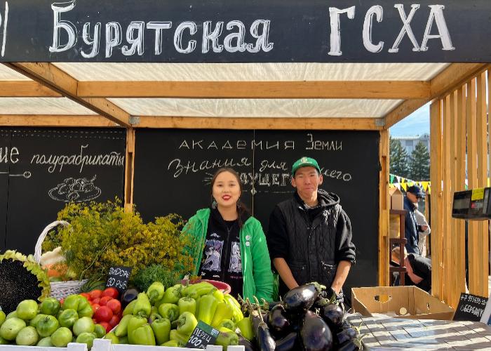 Бурятская ГСХА приняла участие в фермерском фестивале «ФермФест»