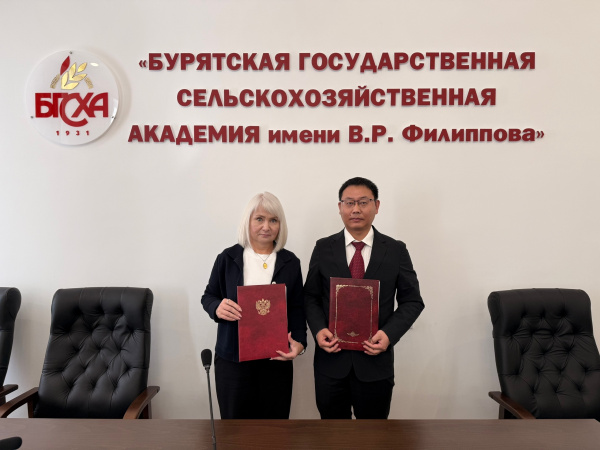 Бурятская ГСХА и Силингольский профессиональный колледж подписали меморандум о сотрудничестве