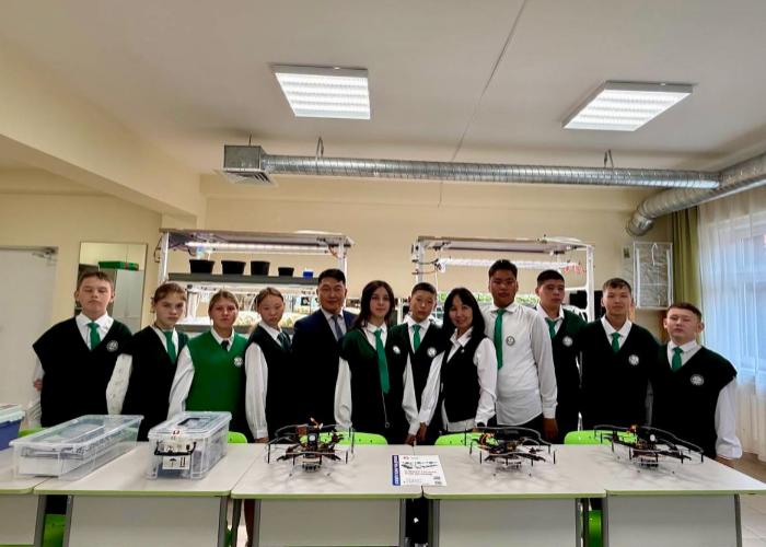В Новоселенгинской школе открылся современный агротехнологический класс